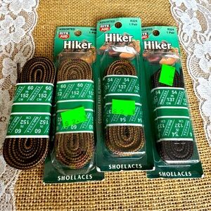 Vintage Boot and Hiker Laces Brown Assorted Colors 54inch and 60 inch